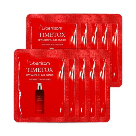 БР TIMETOX Тонер для лица антивозрастной пробник TIMETOX Revitalizing Gel Toner pouch 1шт/2мл