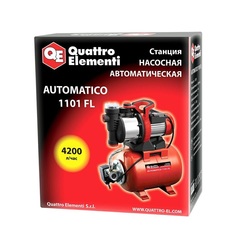 Насосная станция QUATTRO ELEMENTI Automatico 1101 FL (1100 Вт, 4200 л/ч, для чистой, 45 м (910-232)