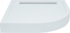 Aquanet 215080 Душевой поддон STONE LITE 900*900*150 литьевой мрамор, четверть круга  R-550+панель (215080)