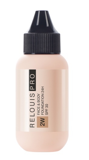 RELOUIS Тональный крем Face&Body Foundation 24H SPF30 тон:2W средний оливковый