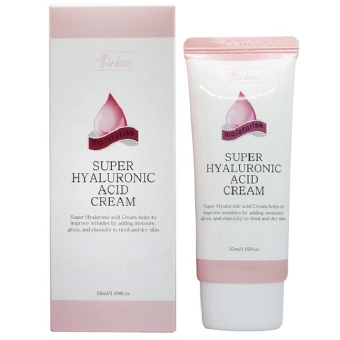 Крем для лица с гиалуроновой кислотой Thinkco Super Hyaluronic Cream, 50 мл