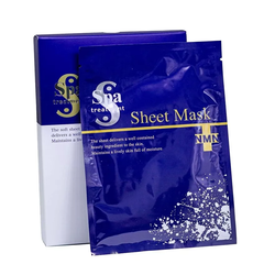Маска для лица тканевая с NMN, пептидами и колагеном Spa Treatment NMN Sheet Mask, 1 шт