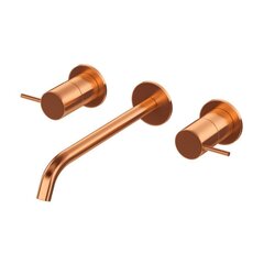 Cezares LEAF-BLI3L-L-SS Смеситель для раковины встраиваемый на три отверстия, исполнение Sunset фото