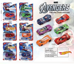 Машинка ХВ Мстители, 6 видов, цена за шт.