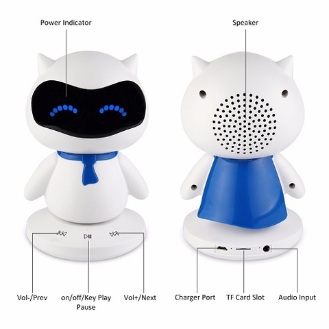 Робот котик портативный динамик