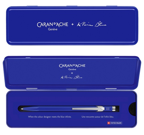 Ручка шариковая Caran d’Ache 849 Klein Blue® LE (849.648)