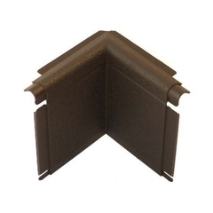 Сайдинг Альта-Профиль угол откоса коричневый (0,21х0,205м)