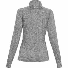 Женская теннисная футболкаUnder Armour Tech 1/2 Zip-Twist - black