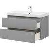 Aquanet 337962 Тумба Вега 2.0 90 2 ящ. цв.мисти грин (337962)