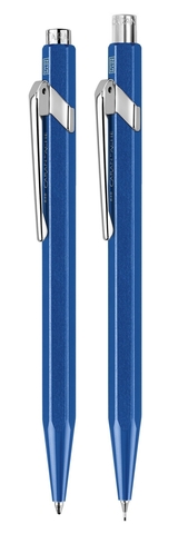 Ручка шариковая Caran d’Ache Office 849 Metal-X, Blue (849.740)