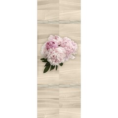 Панель ПВХ фотопечать Очарование Пион 2700х250мм