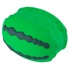 Mr.Kranch игрушка для собак Арбуз зеленая с ароматом курицы 15 см