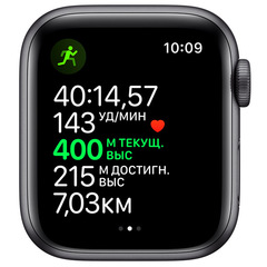Смарт-часы Apple Watch Series 5 40mm Space Gray Case with Black Sport Band(MWV62RU/A)