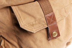 Винтажный рюкзак из ткани Virginland VIR-55 Khaki