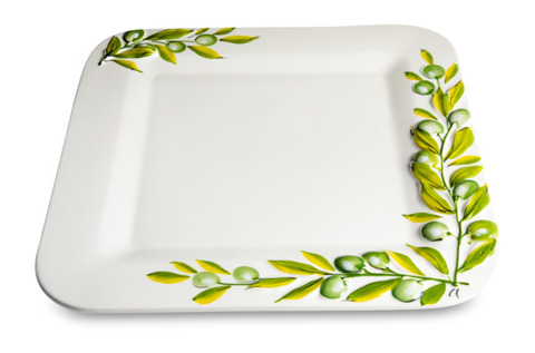 Блюдо 31х31х2.5см Edelweiss Оливки