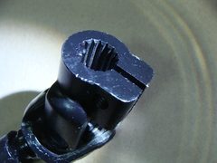 валик карданный  рулевого упр. в сборе УАЗ 3163 под ГУР Delphi (3401460) (Трофи)   3163-3401400-40 TR