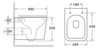 OWL OWLINSTTI.OWLT190403S  (OWLINSTTI+OWLT190403S) / Инсталляция OWL1975 с кнопкой Titan (круглые клавиши) и подвесным унитазом Vatter Ruta H mini