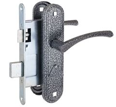 Замок Димитровград врезной "Зенит" ЗВ9.2-01 (Омега) сувальд с руч серебро