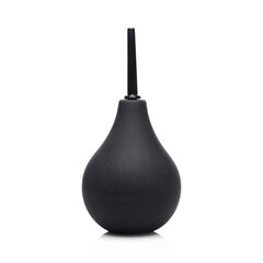 Черный анальный душ Thin Tip Enema Bulb - 