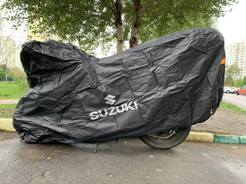 Чехол для мотоцикла с логотипом Suzuki