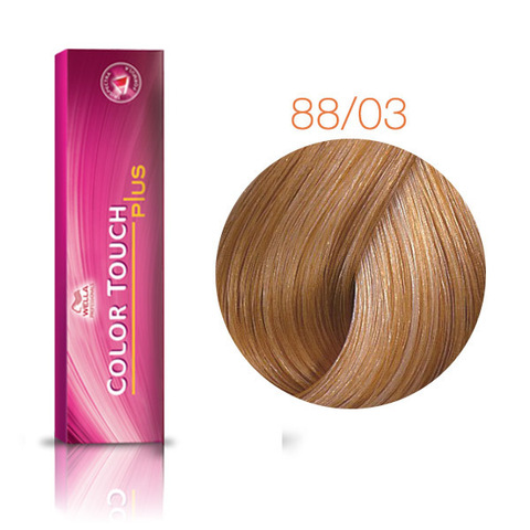 Wella Professional Color Touch Plus 88/03 (Имбирь) - Тонирующая краска для волос