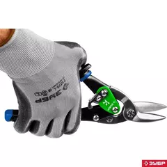 ЗУБР 250 мм, правые ножницы по металлу, Профессионал (23130-R)