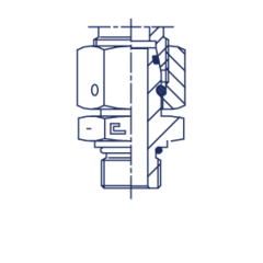 Штуцер FNA DL12 UNF 3/4 CAST