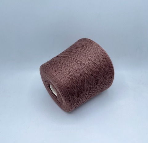 Luxury Selection by Ri.Go (пр.Италия), art-Feeling, 2/28 1400м/100гр. 65%меринос 25%шелк 10%кашемир, цвет-Коричневый с розовым оттенком, арт-29302