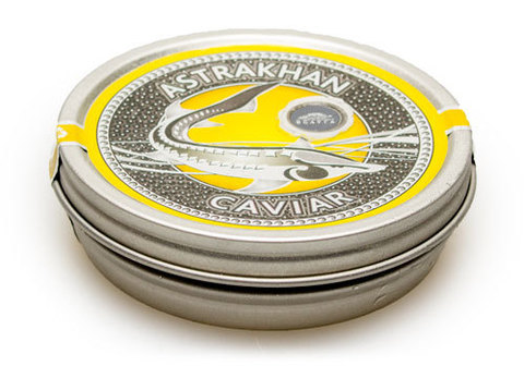 Икра черная Русского осетра АРК Белуга, 125г