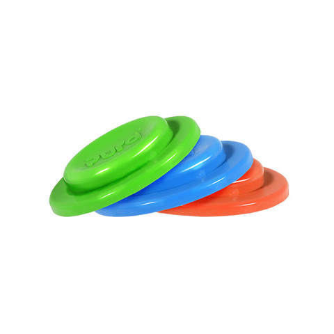 Силиконовые диски для бутылок PURA (3 цвета в наборе)