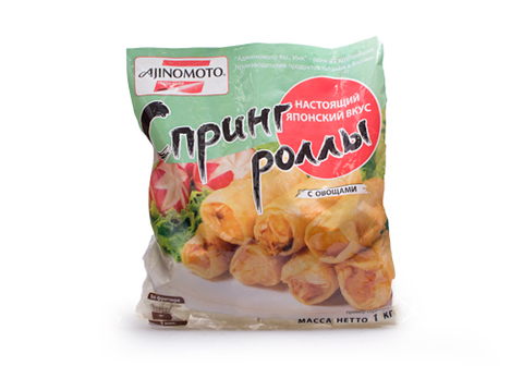 Спринг роллы с овощами Ajinomoto, 1кг