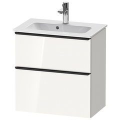 Duravit D-Neo Тумбочка подвесная, Compact 625x610x372, 1 ящик, цвет: белый высокоглянцевый DE436802222 фото