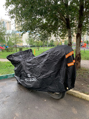 Чехол для мотоцикла с логотипом Suzuki