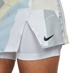 Теннисная юбка Nike Court Victory Women's Printed Tennis Skirt - white/black