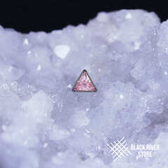 Equilateral Triangle Pink-