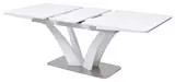 фото 2 Стол FREYA 160 WHITE GLASS белый глянец М-City на profcook.ru