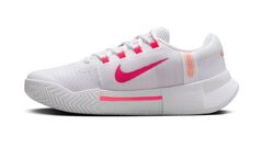 Женские теннисные кроссовки Nike Zoom GP Challenge 1 - White, Pink