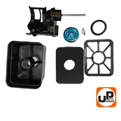 Корпус воздушного фильтра UNITED PARTS 168/170F, GX160/200 поролоновый ВФ, карб. с краником