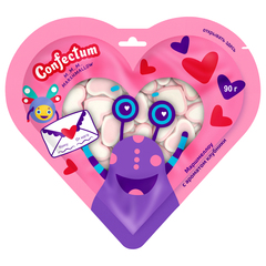 Маршмеллоу "Confectum Hearts", 90гр х 20шт