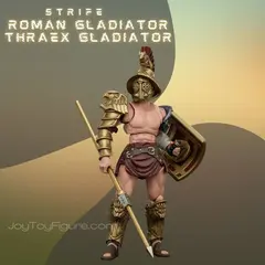 Фигурка Гладиатор Фракиец масштаб 1/18 Roman Gladiator JoyToy