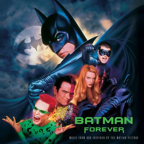 Виниловая пластинка Batman Forever (Blue & Silver) (2LP)