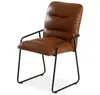 Cтул Brera, коричневая экокожа