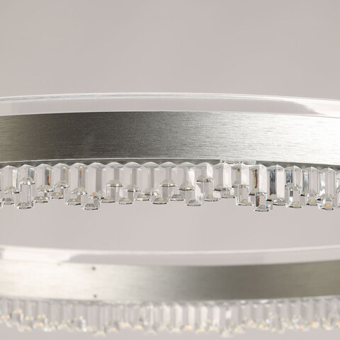 Подвесная светодиодная люстра De City Платлинг 661019501