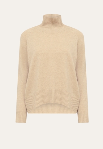 Свитер из кашемира с высоким воротом