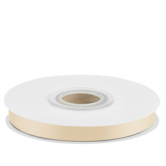 Лента Атласная (0,7см*22,85м) Белое золото