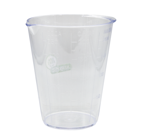 Мерный стакан, прозрачный