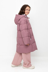 пальто  для девочки  ВК 34068/4 УЗГ