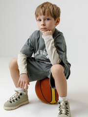 шорты  для мальчика  КР 400828/пряный базилик к650