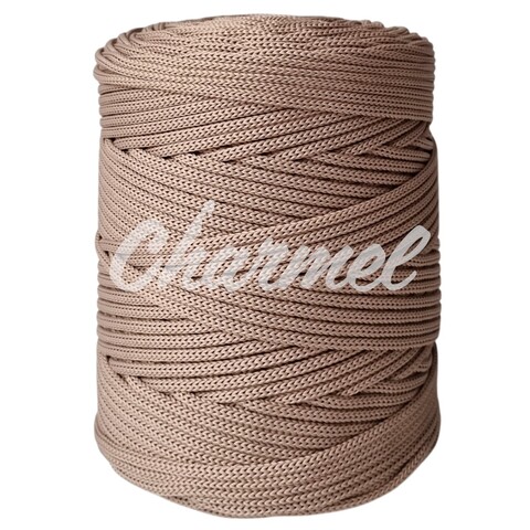 White polyester cord 4 mm
