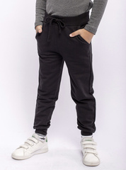 0020_С22 Брюки спортивные, черный